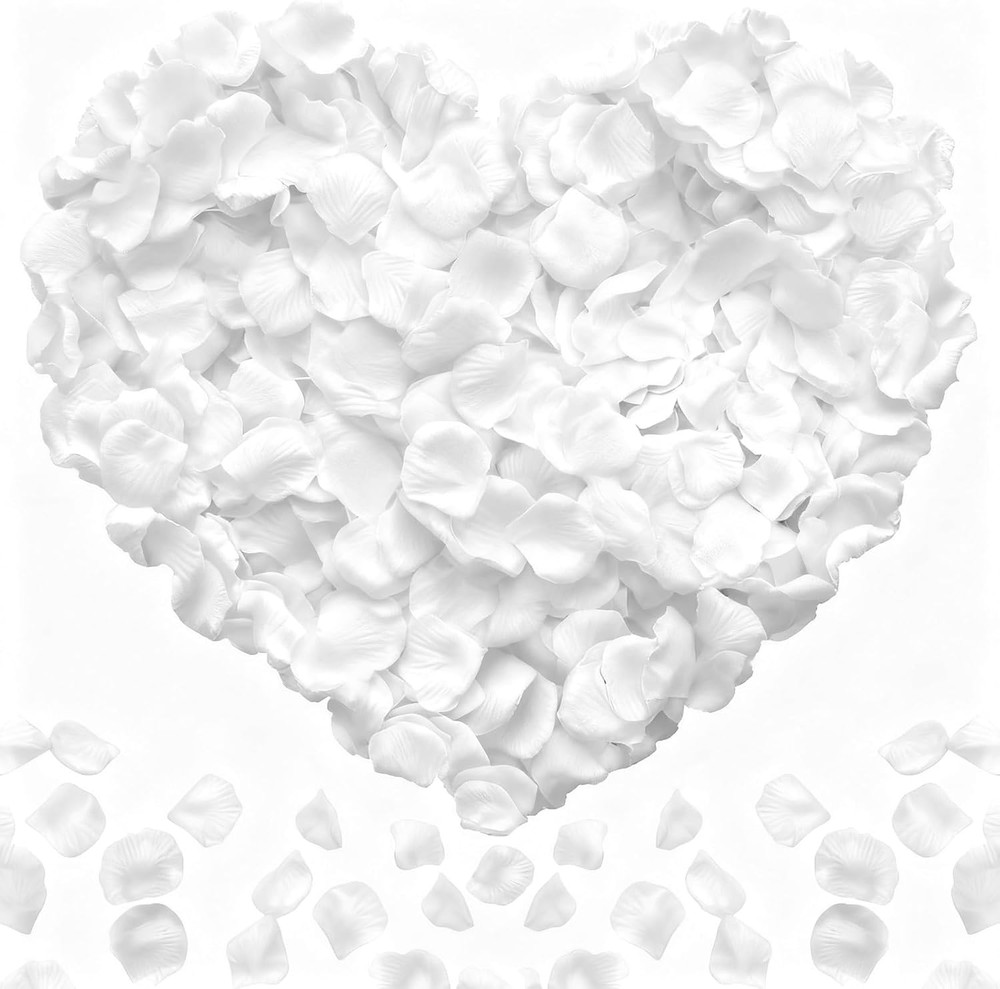 2200PCS Artificial Flower Petals Engagement Party Decorations Fake Rose Petals f