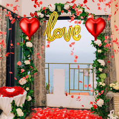 Petalos De Rosas Artificiales Para San Valentin Decoracion Para Compromiso Boda