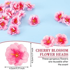 Pieces Cherry Blossom Heads Artificial Fake Silk Cloth Petals Mini 150 Classic
