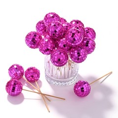 AplusChoice 20PCS 1.6″ Small Disco Ball Mirror Mini Hanging Events Wedding Party