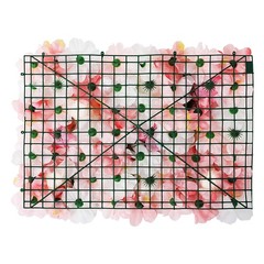 12 PCS Artificial Flower Wall Panels, Artificial Dahlias and Roses Decoration