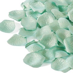300pcs Silk Rose Petals Gold Yarn Flower Petals Wedding Flower Girl Basket Aisle