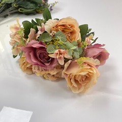 Flower Bouquet Wedding Cake Decor (No.11) Event Floral Theme Backdrops
