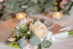 2 Premium Silk Bridal Bouquets Flowers for Wedding Valentine’S Day Anniversary