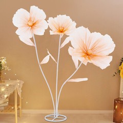 Large Artificial Wedding Flowers Three-headed Wedding Decorative Height:170cm