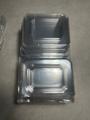 20 New Clear Plastic Flower Box for Corsage, Boutonniere, Rose Prom Wedding