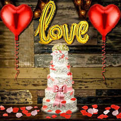 Petalos De Rosas Artificiales Para San Valentin Decoracion Para Compromiso Boda