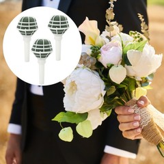 Flower Arrangement Stem Holder Support for Ceremonies 6Pcs 7.1X3.3in
