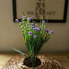 US 4pcs Artificial Flowers Plastic Baby’s Breath Floral Wedding/Home Decorate