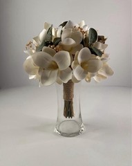 Faux Magnolia Bridal Bouquet Flowers – Wedding Flowers