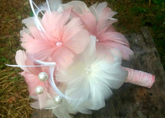 Pink Turkey T-Base Plumage Feathers Bridal Corsage Bouquet Decor DIY 20 Pc