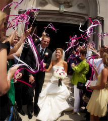 100PCS Ribbon Stick Wands Wedding Streamers with Silk Fairy Stick Wand