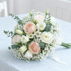 Real Touch Babys Breath Artificial Flowers Fake Flowers Baby 20 Pcs White
