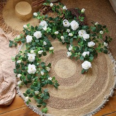 Artificial Floral Vine Outdoor Floral-Hued Flower Floral Arrangement Realistic