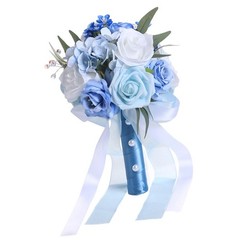 Elegant Silk Bridal Bouquet Wedding Party Decoration Ceremony Handheld Flower