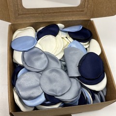 Floroom 300pcs Rose Petals Blue Gray Ivory Navy – Great For Weddings!