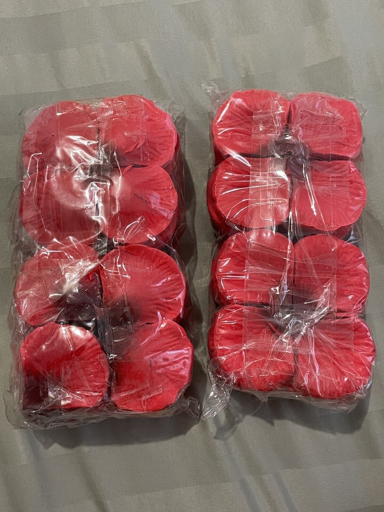 BEAUTIFUL 6000PCS Red Rose Petals Artificial Flower Dark Red Anniversary Wedding