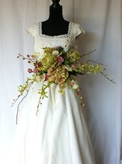 Orchid Garden Faux Wedding Bouquet
