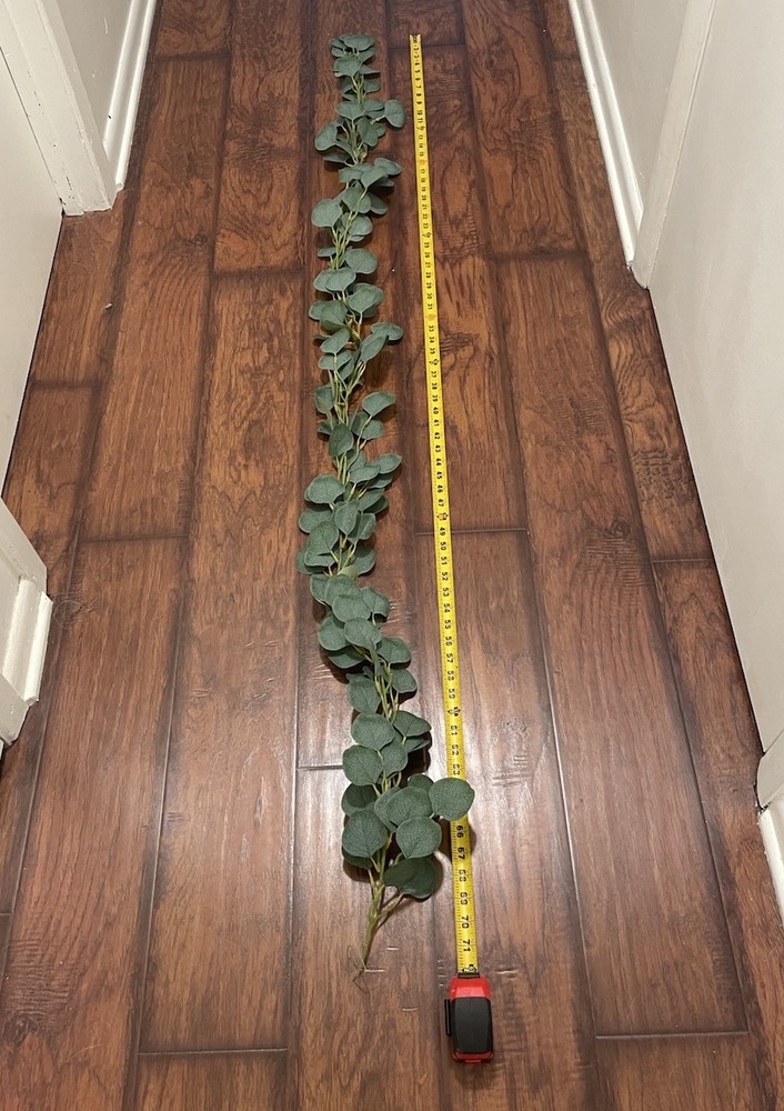 Faux Eucalyptus 6ft Long Strands. Garlands For Weddings & Parties