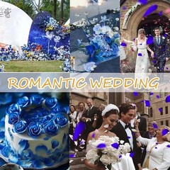 Natural Rose Petals Wedding Decor Romantic Nights Proposal Decorations Crafting