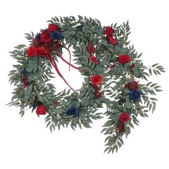9FT Artificial Floral Garland, Artificial Flower Garland for Wedding Decoration