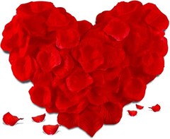 500 Lightweight Artificial Rose Petals – Perfect for Wedding & Anniversary Love