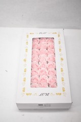 Lot of 50 Faux Roses Pink Scented For Wedding/Event Decor Plastic Flowers