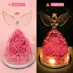 Valentines Day 3.86*5.91 inch, Sweet Pink (Rose, Baby’s Breath, Hydrangea)