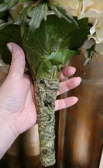 Professional Bridal Bridesmaids Bouquet Silk Botanical Succulent Fern Shoots