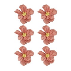 6pcs 3D Paper Flowers for Home Decor Wedding Birthday Party Decorations