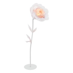 Large Electric Auto-Open Artificial Flower with Light Floral Decor For Wedding