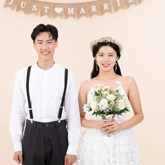 3Pcs Bridal Bouquet Holders Foam Wedding Flower Holder White DIY