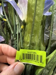 Floral Freesia Bush 21 Inch Satin Flowers Spring/Summer Florals LOT OF 6 NEW