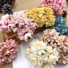 Silk Flower New Color Carnation Headdress Style Small Mori New DIY Material