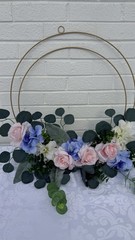 Large Lot Wedding Florals 15 Centerpieces 2 Bouquets Arch Decorations