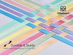 Satin Ribbon 3/8” x 14 Rolls 70 Yards Ribbon for Gift Wrapping 3/8 inch Pastel