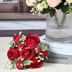 1PC Wedding Bouquet Decor Simulation Bouquet Bride Holding Flower Wedding Prop