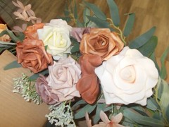  Eucalyptus Garland with Flowers6.3F Table Runner with Flowers Terr