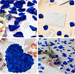 2200PCS Artificial Flower Petals Fake Rose Petals for Romantic Night,Wedding,…
