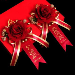 Wedding Corsage Wedding Artificial Flower Bride and Groom Corsage Wedding Suppli