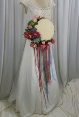 Gypsy Tambourine Faux Wedding Bouquet