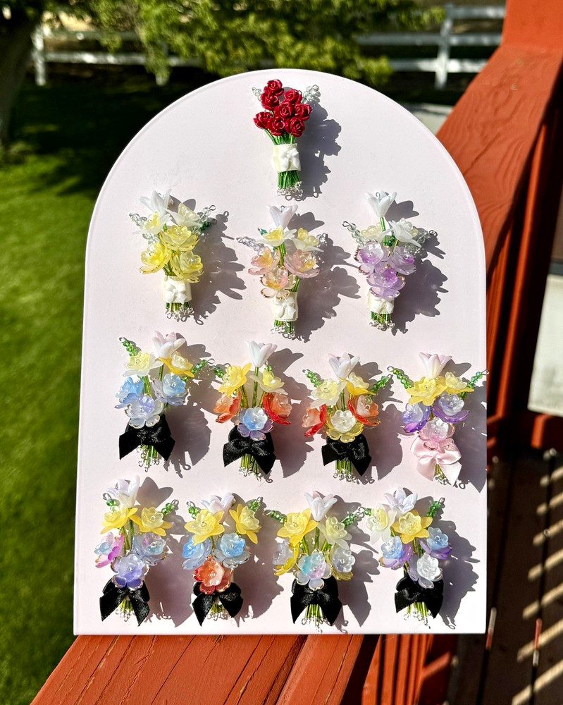 Handmade Bouquet Magnets 💐✨