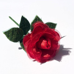 Lace Rose 13Th Anniversary Flower for Her, 13 Years Wedding 13Th Lace