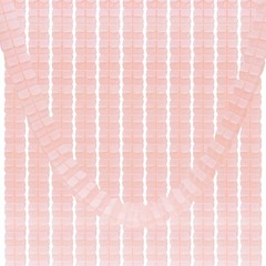 9.8ft Four-Leaf Garland, 12 Pack Tissue Paper Hanging Flower, Coral