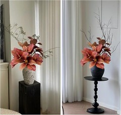 Pack of 4 – Faux Magnolia 32 Inch Long Artificial Magnolia Leaves Branches Fall.