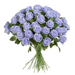 Artificial Flowers Roses Touch Fake Rose Bouquet Flower 50 Light Purple 50pcs