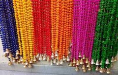 100 PC Multicolor Indian pom pom Christmas Wedding Decoration Mehndi functions
