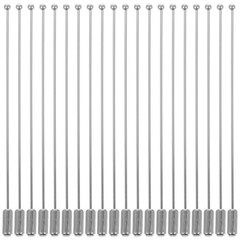 20PCS Pin Stick Metal Safety Brooch Pin Collar Clip Pin Clutches Stick Brooches