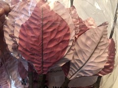 Fake Artificial Leaf Pink Baby or Wedding Shower Party Home Decor S1D24