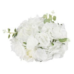 Flower Ball Arrangement Bouquet 10 Pcs 11.8inch Diameter Fake Flower Balls